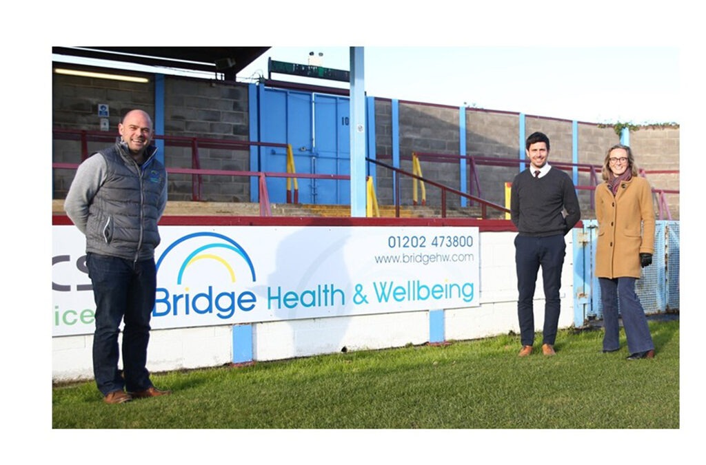 Delighted to become Health and Wellbeing Partner at Weymouth FC