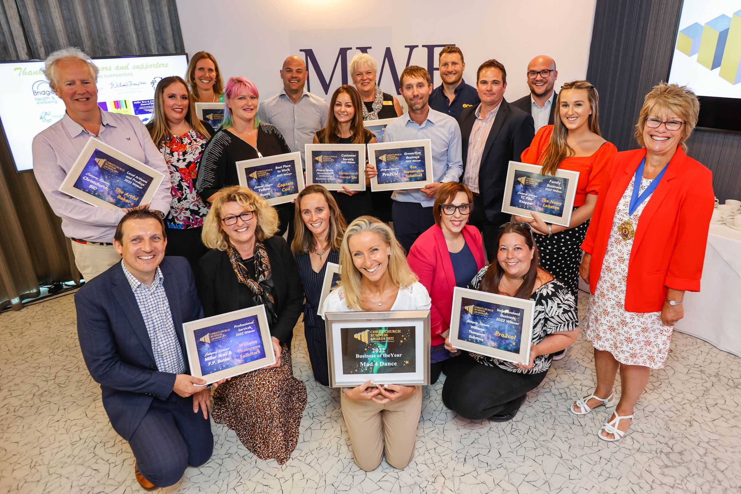 Winners of the Christchurch Business Awards