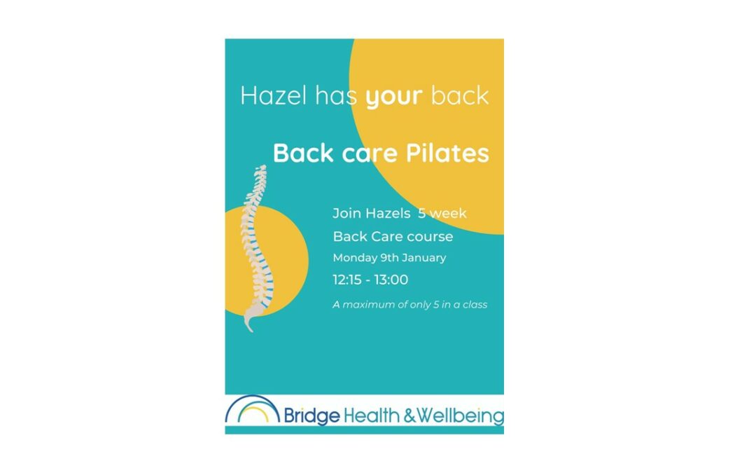 New Back Care Pilates Course this January