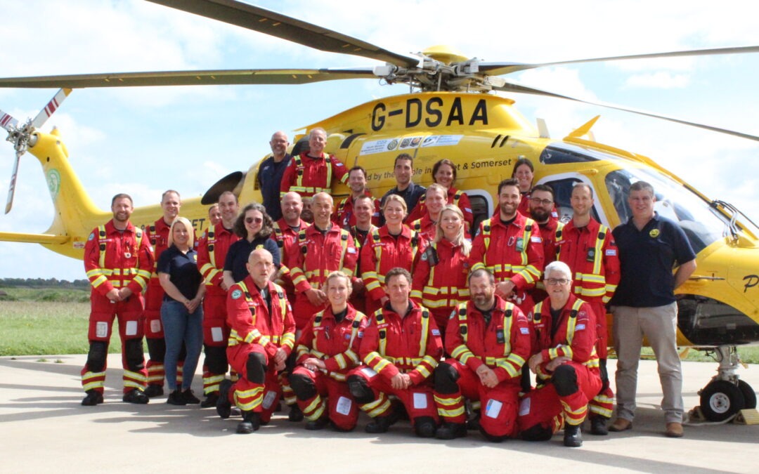 Charity of the Year for 2023: Dorset & Somerset Air Ambulance