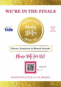 Muddy Stilettos awards 2024 finalist