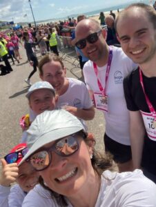 Bridge Health & Wellbeing Team at Race for Life 2024